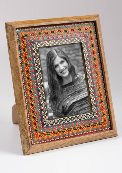 Sankalaka Hand Painted Indian Photoframe
