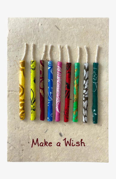 3D Birthday Candles card