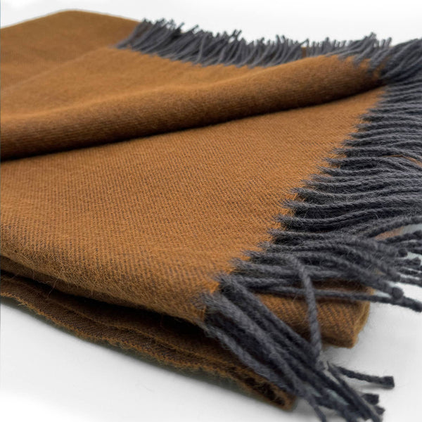 NEW! 100% Baby Alpaca Scarf - Tapenade