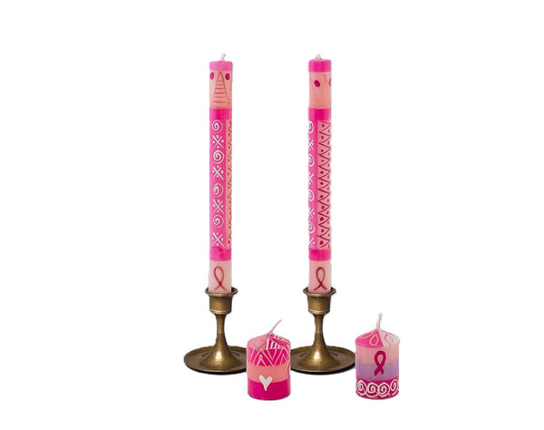 Pink on Pink Candle