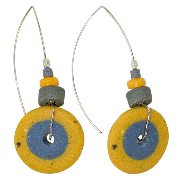Mod: Earrings - Mustard