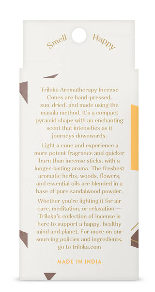Triloka Frankincense & Myrrh Cones