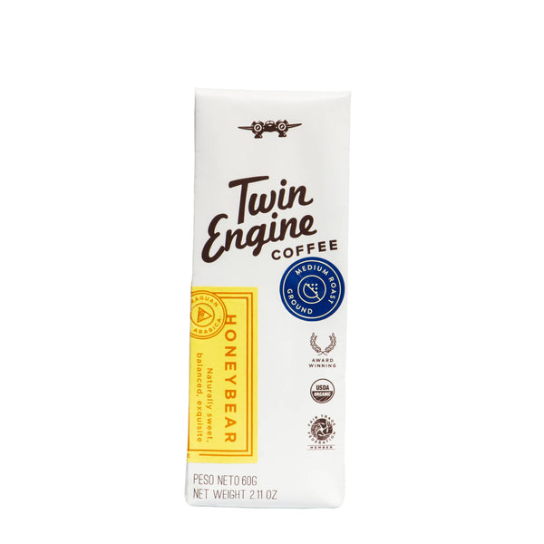 Traveler 1-Pot Organic Specialty Fair Coffee / Honey Bear