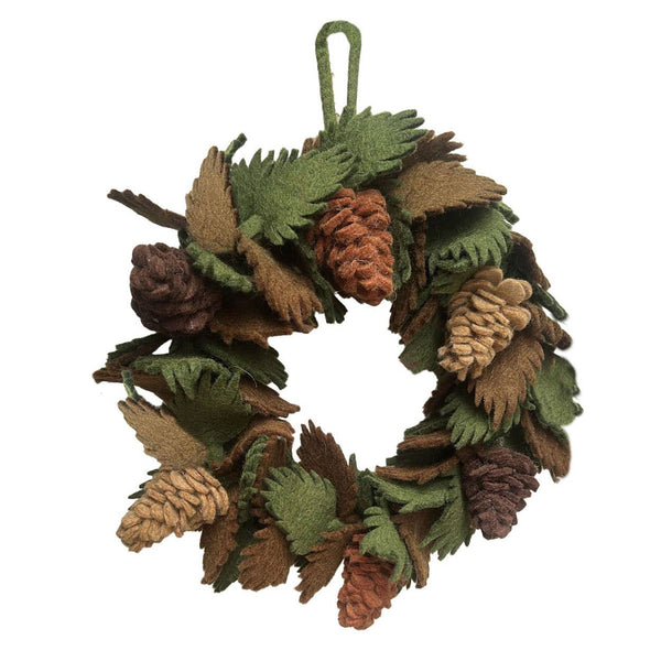 Christmas Decor - Wreath Pinecone - NEW!