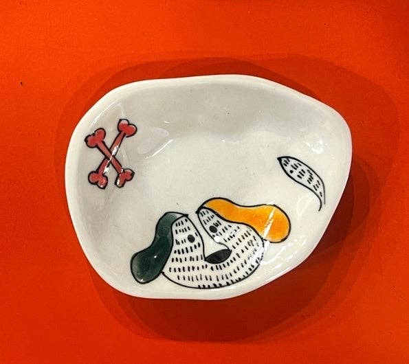 Jewelry Bowls, hand painted in Bat Trang, Vietnam