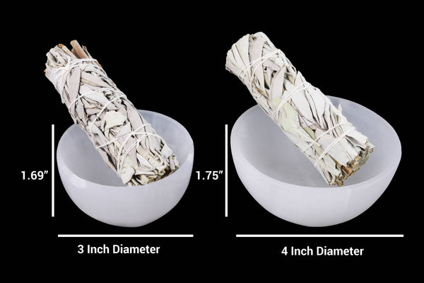 Selenite Smudge Bowl (4 in.)