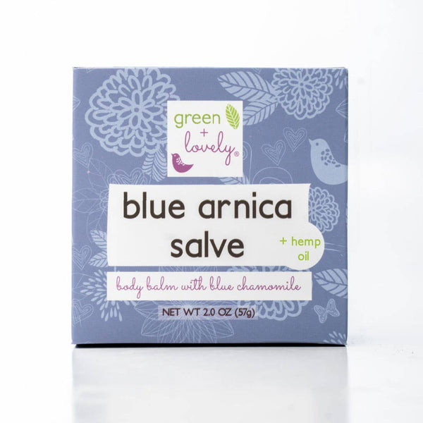 Blue Arnica Salve, Athlete Muscle Rub with Eucalyptus