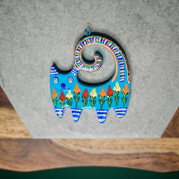 Cat Ceramic Ornament