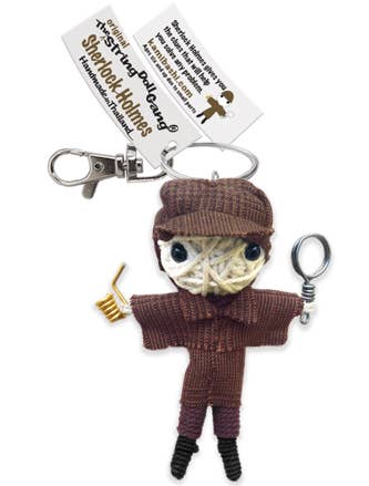 Sherlock String Doll Keychain