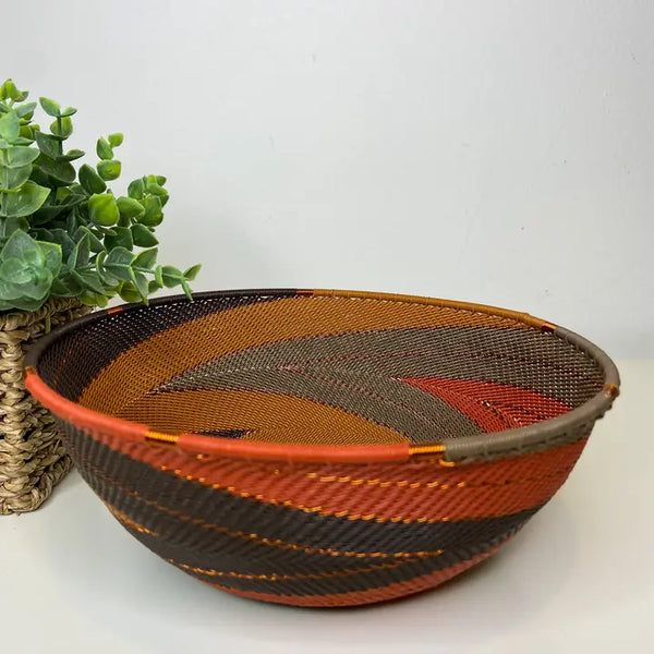 Zulu Wire Baskets - Bowl Assorted
