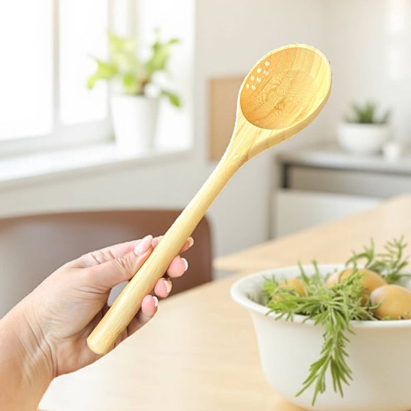 Bamboo Ladle Straining Spoon | Christmas Gift Bestseller