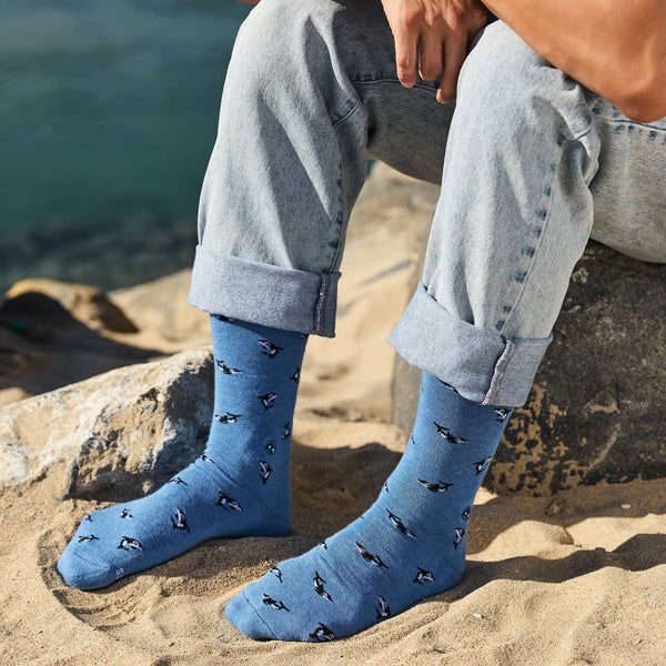 Socks that Protect Orcas - Medium