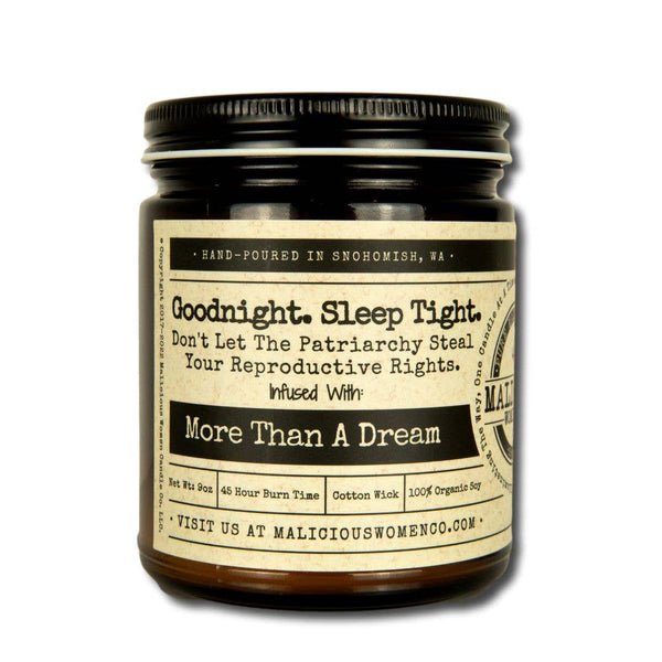 Goodnight. Sleep tight. Scent: Clean Linen
