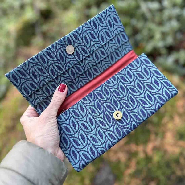 Sustainable Cotton Canvas Wallet - New Fall Prints!