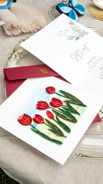 Red Tulip Field