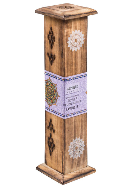 Namaste Scents Mango Wood Incense Tower With Sticks