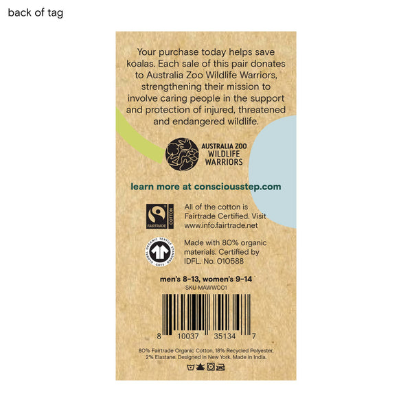 Socks that Protect Cheetahs (Black Cheetahs/Medium)