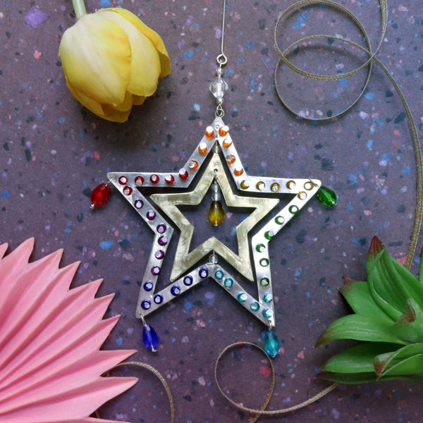 Twirl Star Ornament