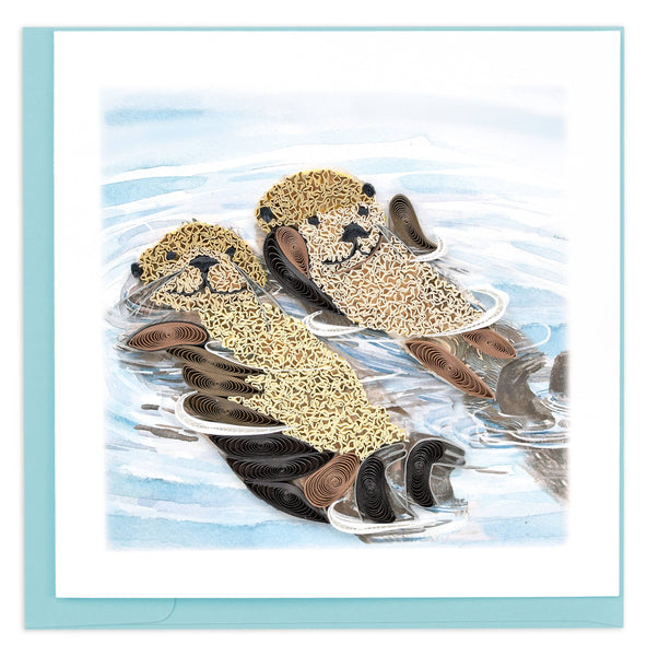 Hugging Otters