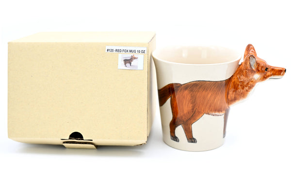 Red Fox mug 10 oz