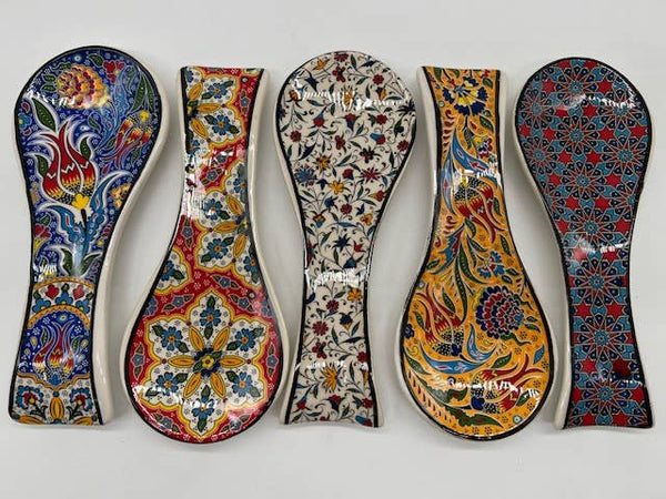 Spoon Holder Assorted Garden Design & Colors