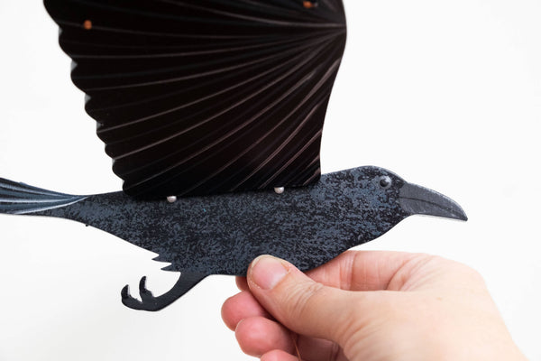 Raven Crow Black Bird Flying Bird Mobile