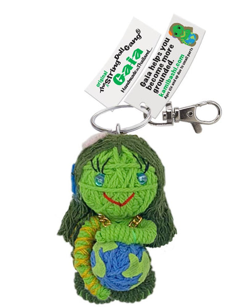 Gaia String Doll Keychain