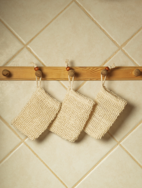 Compostable Sisal Soap Saver Bag | Soap Gift Bestseller