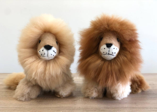 Alpaca Stuffed Animal - Small Lion
