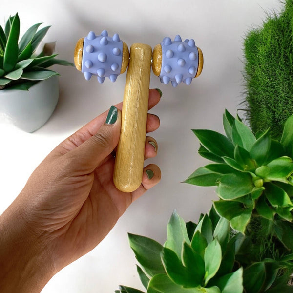 Bamboo Body Rolling Massage Tool | Spa & Skincare Bestseller