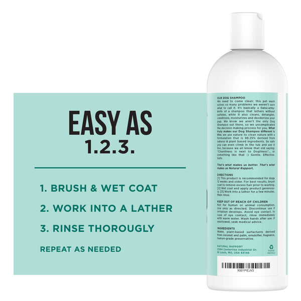 The Only Dog Shampoo Dogs Need: 16 ounce