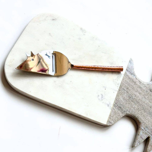 Mouse-Shaped Cheese Knife 8.75"