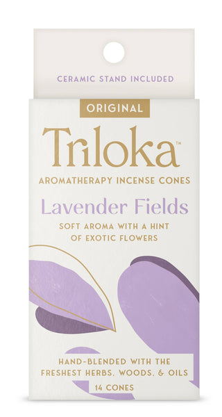 Triloka Lavender Fields Cones