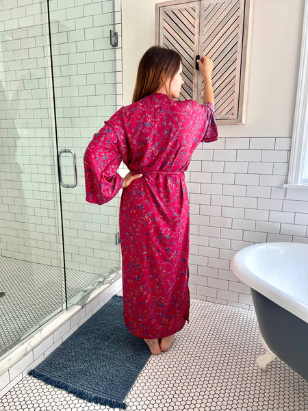 Repurposed Sari Robe