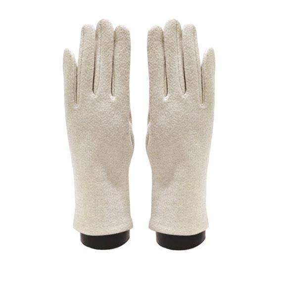 Winter White Cashmere touch glove