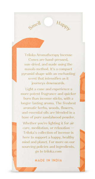 Triloka Tangerine Cones