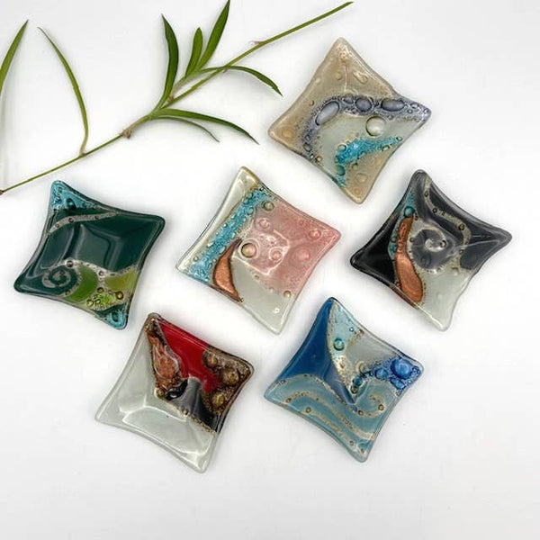 Fused Glass Trinket Dish