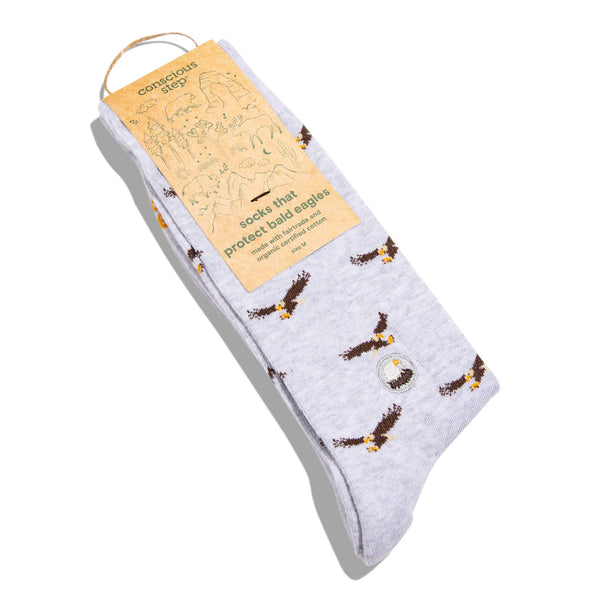 Socks that Protect Bald Eagles- Medium