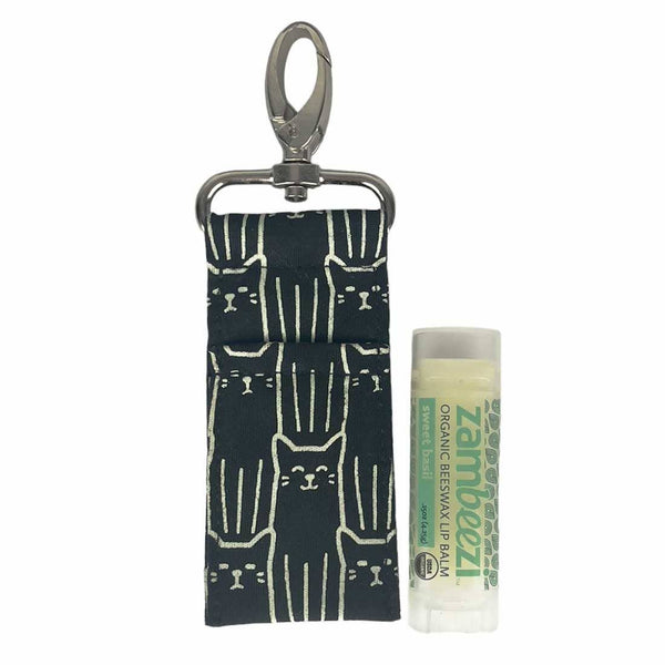 Lip Balm Bag - Cat Print