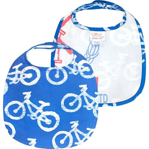 Bib: Bikes - Blue-Organic