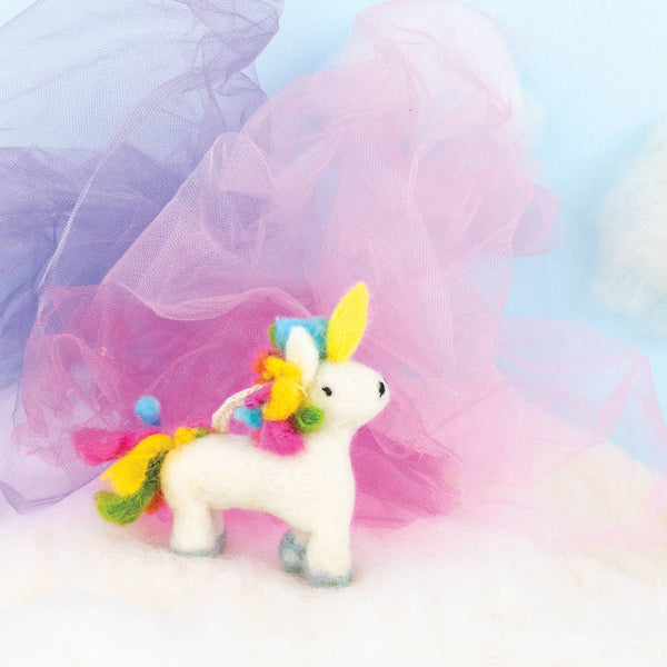 Rainbow Unicorn Ornament