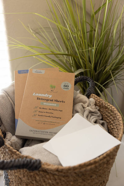 Laundry Detergent Sheets: 60 Loads - Unscented