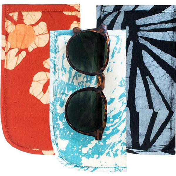 Padded Organic Cotton Glasses Case