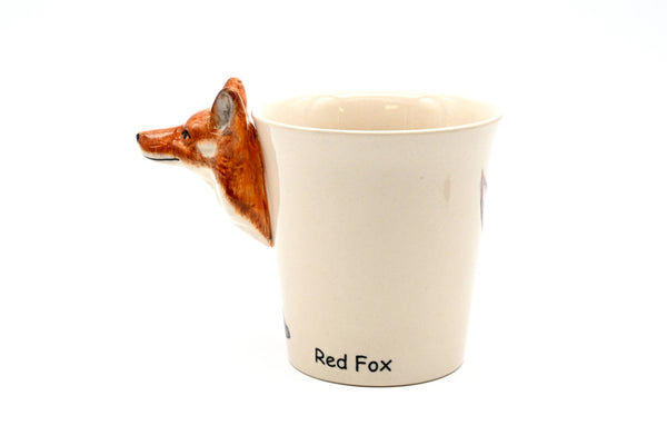 Red Fox mug 10 oz