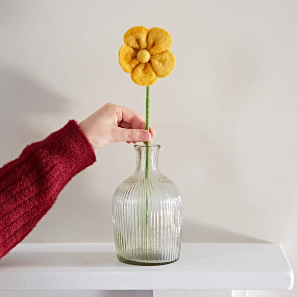 Felt Pansy