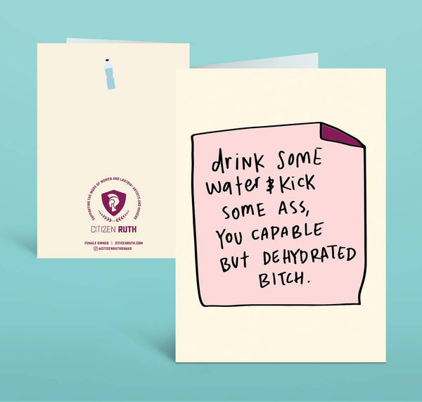Drink Some Water card