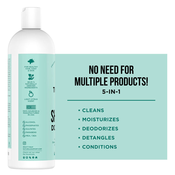The Only Dog Shampoo Dogs Need: 16 ounce
