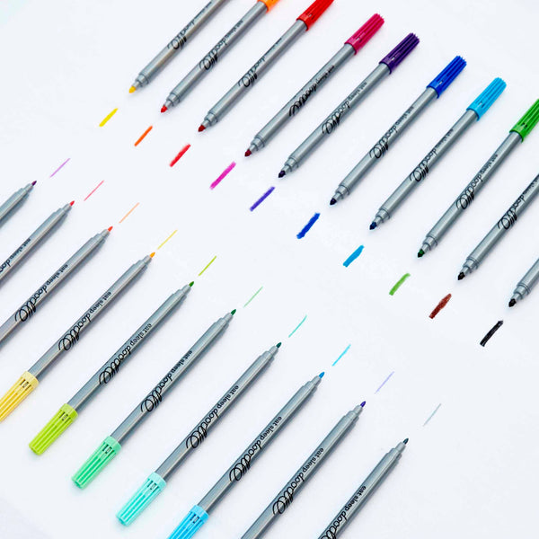 Craft Supplies Marker Pens Artist Set of 20 Washout Markers