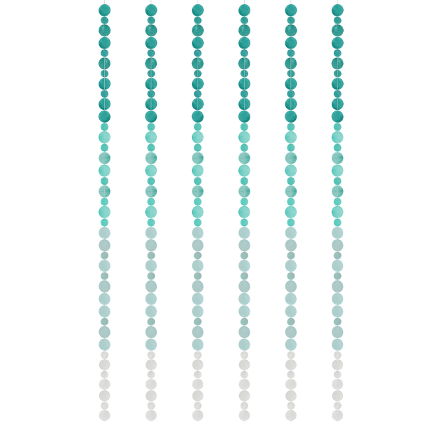 NEW | Capiz Strand | Ombre Turquoise