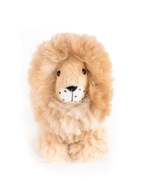 Alpaca Lion Cute Cuddly 12" Baby Alpaca Fur Collectable